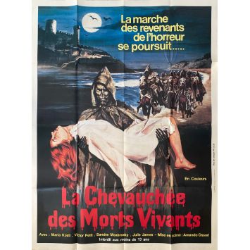 NIGHT OF THE SEAGULLS Movie Poster- 47x63 in. - 1975 - Amando de Ossorio, Víctor Petit