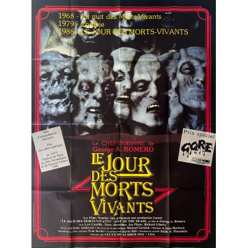 LE JOUR DES MORTS VIVANTS Affiche de film- 120x160 cm. - 1985 - Lori Cardille, George A. Romero