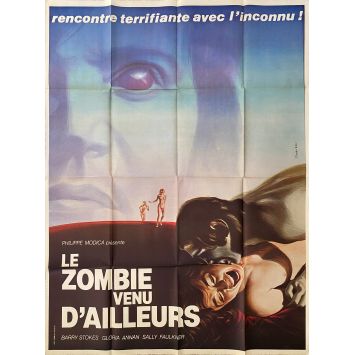 LE ZOMBI VENU D'AILLEURS Affiche de film- 120x160 cm. - 1977 - Barry Stokes, Norman J. Warren