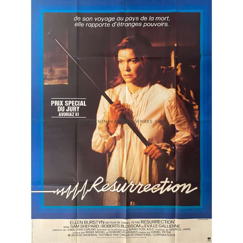 RESURRECTION Affiche de film- 120x160 cm. - 1999 - Christopher Lambert, Russel Mulcahy