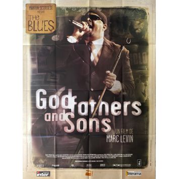 GODFATHERS AND SONS Movie Poster- 47x63 in. - 2003 - Marc Levin, Chuck D, Muddy Waters