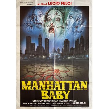 MANHATTAN BABY Movie Poster- 39x55 in. - 1982 - Lucio Fulci, Christopher Connelly