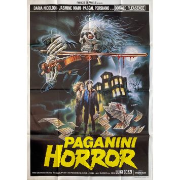 PAGANINI HORROR Affiche de film- 100x140 cm. - 1988 - Daria Nicolodi, Luigi Cozzi