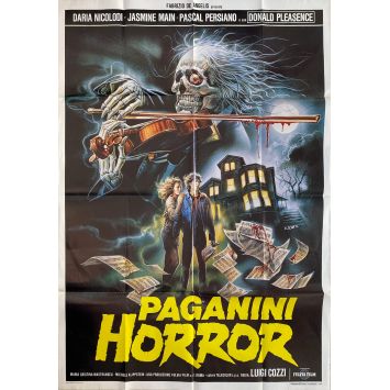 PAGANINI HORROR Movie Poster- 39x55 in. - 1988 - Luigi Cozzi, Daria Nicolodi