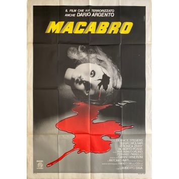 BAISER MACABRE Affiche de film- 100x140 cm. - 1980 - Bernice Stegers, Lamberto Bava