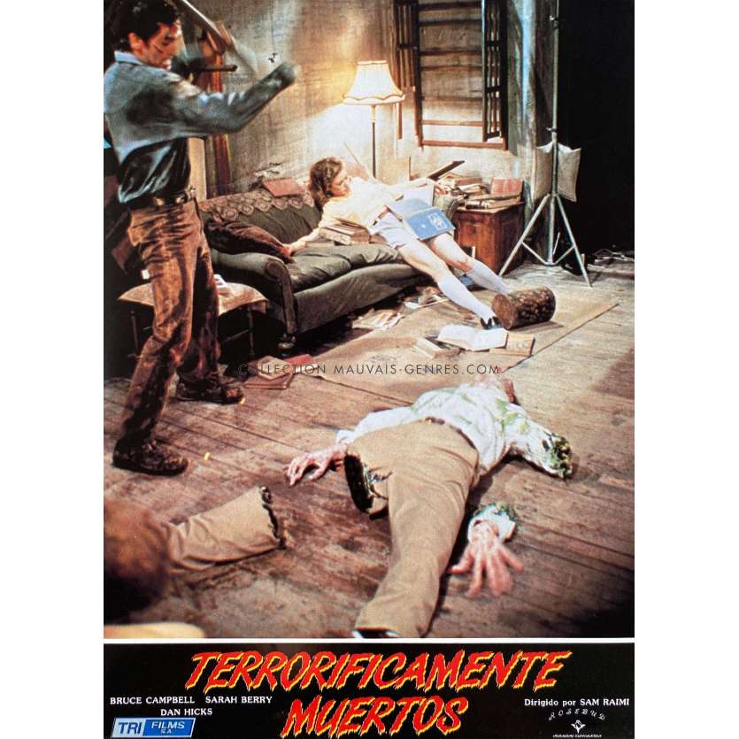 EVIL DEAD 2 Photo de film N06 - 23x32 cm. - 1987 - Bruce Campbell, Sam Raimi