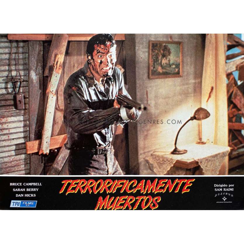 EVIL DEAD 2 Photo de film N07 - 23x32 cm. - 1987 - Bruce Campbell, Sam Raimi