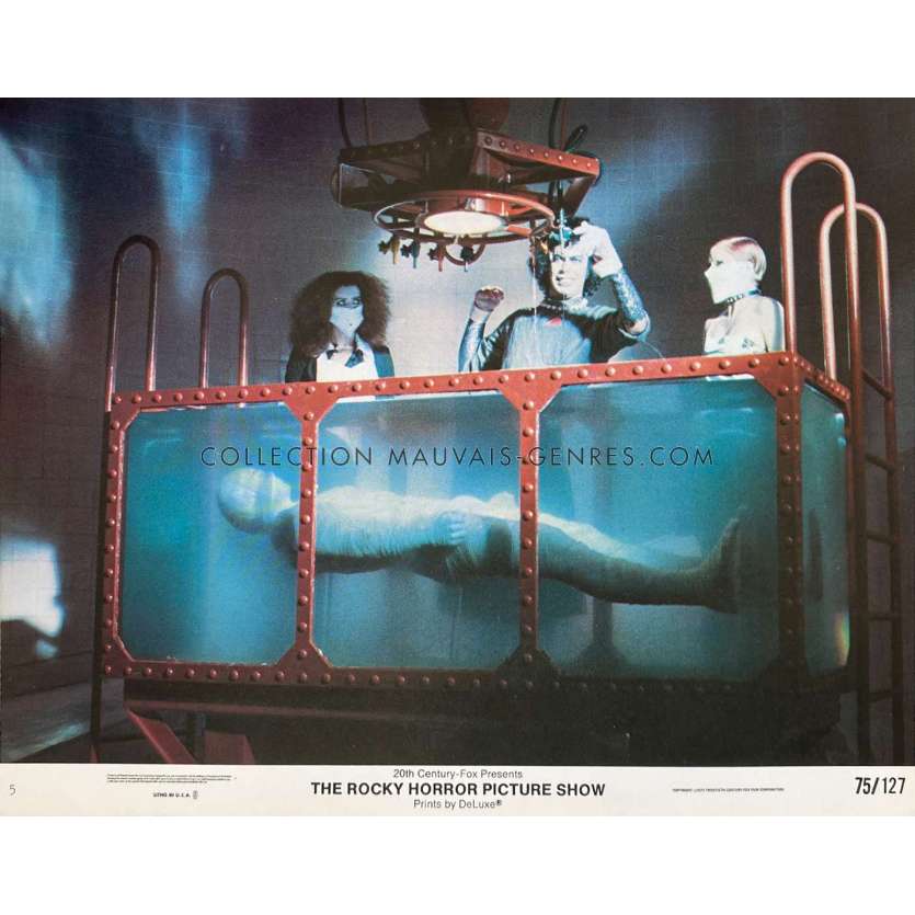 THE ROCKY HORROR PICTURE SHOW Lobby Card N05 - 11x14 in. - 1975 - Jim Sharman, Tim Curry