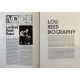 LOU REED Dossier de presse 16p - 21x30 cm. - 1979 - , Lou Reed