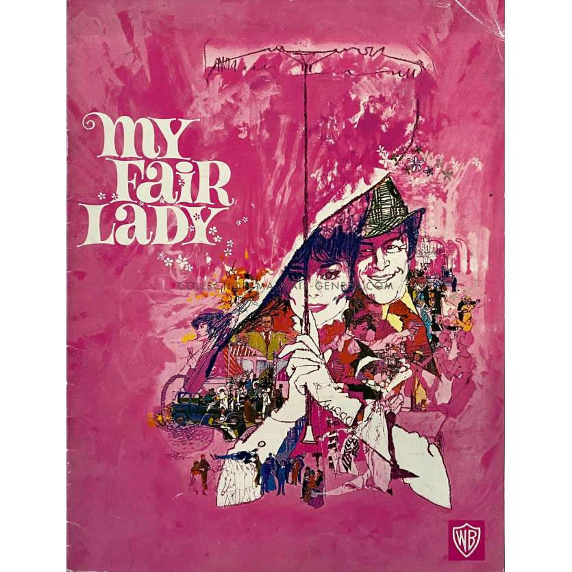 MY FAIR LADY Programme 32p - 21x30 cm. - 1964 - Audrey Hepburn, George Cukor