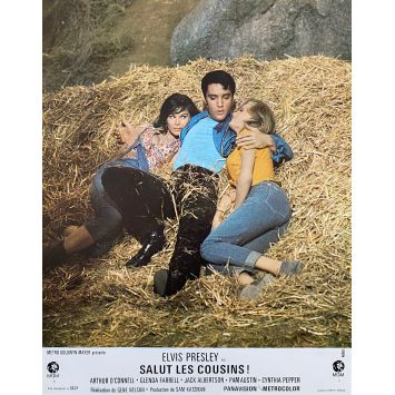 SALUT LES COUSINS Photo de film N01 - 21x30 cm. - 1964 - Elvis Presley, Gene Nelson