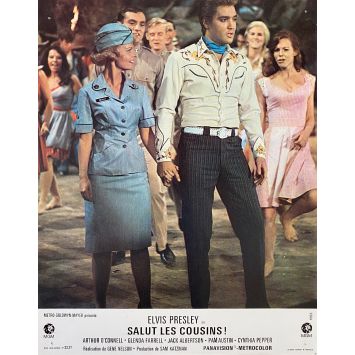 SALUT LES COUSINS Photo de film N02 - 21x30 cm. - 1964 - Elvis Presley, Gene Nelson