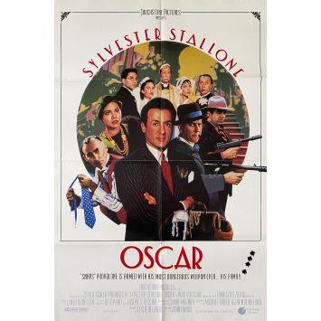 OSCAR (1991) Movie Poster- 27x40 in. - 1991 - Ornella Mutti, Sylvester Stallone