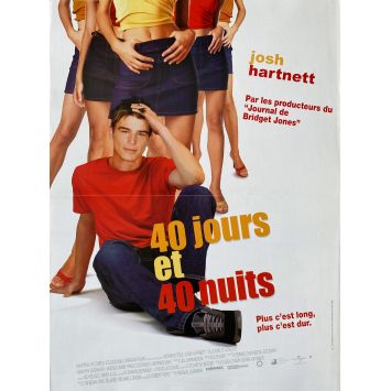 40 JOURS ET 40 NUITS Affiche de cinéma- 40x54 cm. - 2002 - Josh Hartnett, Michael Lehmann