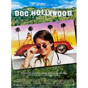 DOC HOLLYWOOD Affiche de cinéma- 40x54 cm. - 1991 - Michael J. Fox, Michael Caton-Jones