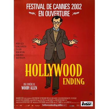 HOLLYWOOD ENDING Affiche de cinéma- 40x54 cm. - 2002 - Téa Leoni, Woody Allen