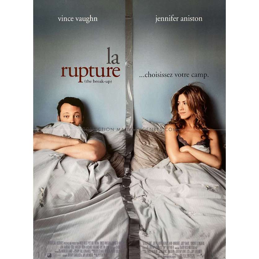 LA RUPTURE (2006) Affiche de cinéma- 40x54 cm. - 2006 - Jennifer Aniston, Peyton Reed