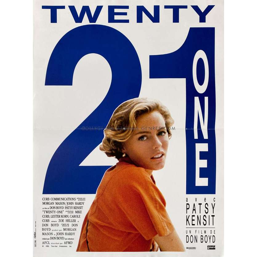 TWENTY ONE Affiche de cinéma- 40x54 cm. - 1991 - Patsy Kensit, Don Boyd