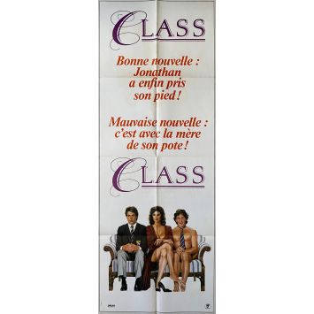 CLASS Affiche de cinéma- 60x160 cm. - 1983 - Rob Lowe, Jacqueline Bisset