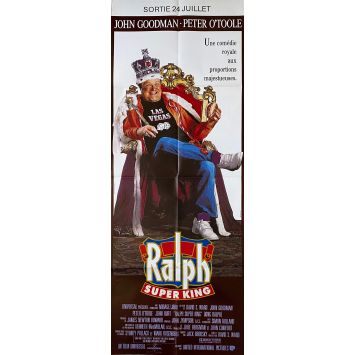 KING RALPH Movie Poster- 23x63 in. - 1991 - John Goodman, Peter O'Toole