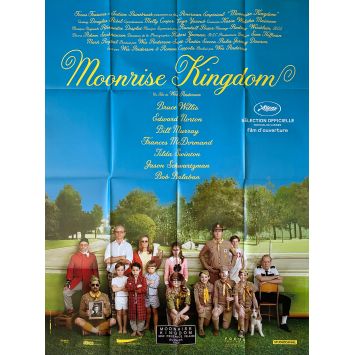 MOONRISE KINGDOM Movie Poster- 47x63 in. - 2012 - Wes Anderson, Jared Gilman
