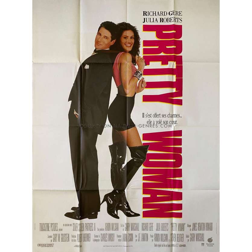 PRETTY WOMAN Affiche de cinéma- 120x160 cm. - 1990 - Julia Roberts, Gary Marshall