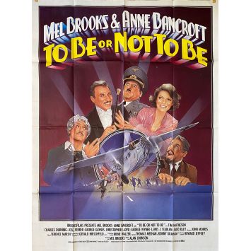TO BE OR NOT TO BE (1983) Affiche de cinéma- 120x160 cm. - 1983 - Anne Bancroft, Mel Brooks