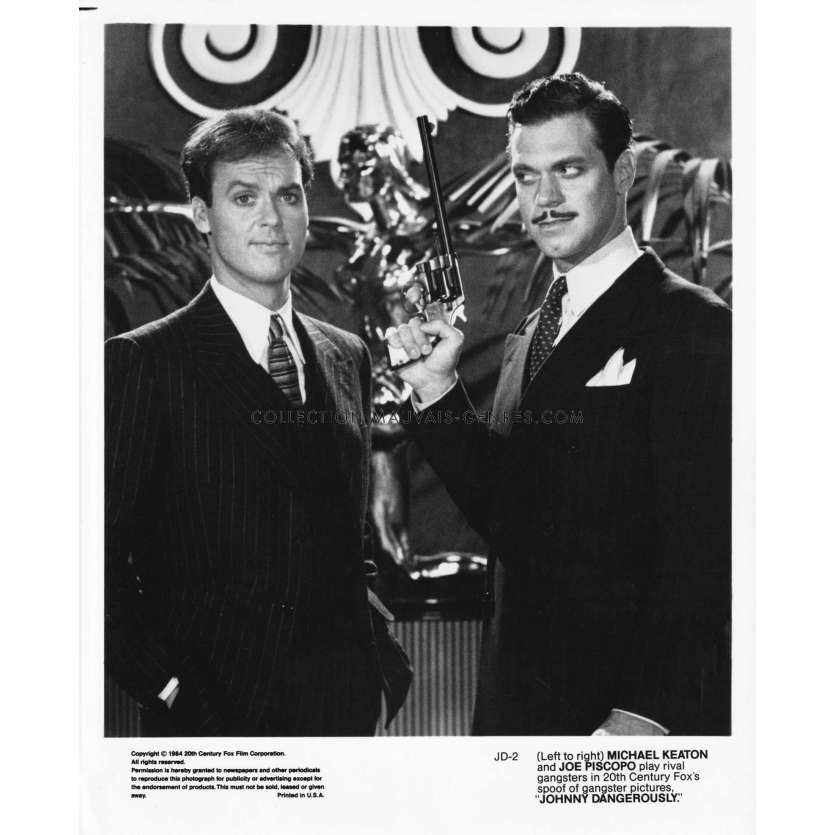 JOHNNY LE DANGEREUX Photo de presse JD-2 - 20x25 cm. - 1984 - Michael Keaton, Amy Heckerling