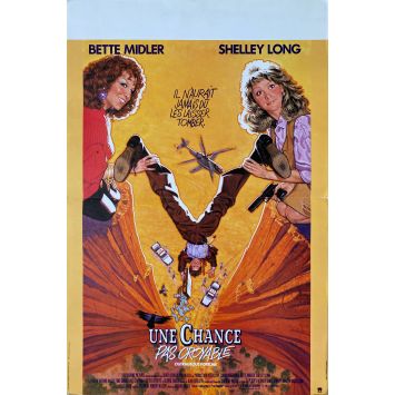 OUTRAGEOUS FORTUNE Movie Poster- 15x21 in. - 1987 - Arthur Hiller, Bette Midler