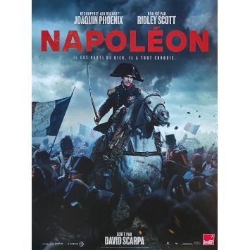 NAPOLEON Affiche de cinéma- 40x54 cm. - 2023 - Joaquim Phoenix, Ridley Scott