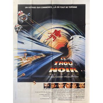 LE TROU NOIR Affiche de cinéma- 120x160 cm. - 1979 - Anthony Perkins, Walt Disney