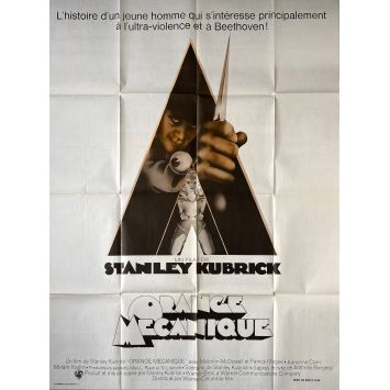 CLOCKWORK ORANGE French Movie Poster- 47x63 in. - 1971 - Stanley Kubrick, Malcom McDowell