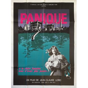 PANIQUE Affiche de cinéma- 120x160 cm. - 1977 - Paule Baillargeon, Jean-Claude Lord
