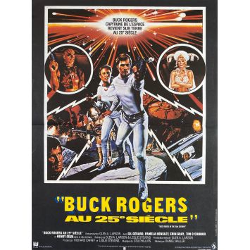 BUCK ROGERS French Movie Poster- 15x21 in. - 1979 - Daniel Haller, Gil Gerard