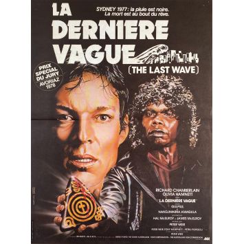 THE LAST WAVE French Movie Poster- 15x21 in. - 1977 - Peter Weir, Richard Chamberlain
