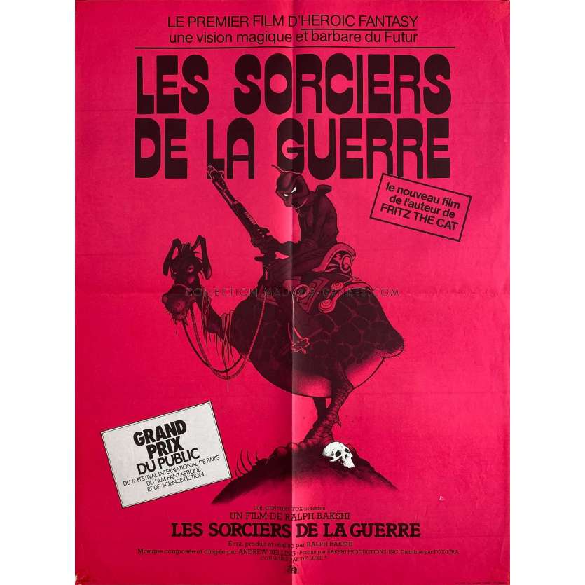 LES SORCIERS DE LA GUERRE Affiche de cinéma- 60x80 cm. - 1977 - Bob Holt, Ralph Bakshi