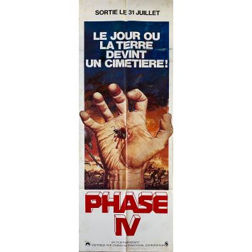 PHASE IV French Movie Poster- 23x63 in. - 1974 - Saul Bass, Nigel Davenport