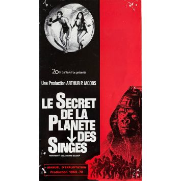 LE SECRET DE LA PLANETE DES SINGES Synopsis 8p - 16x24 cm. - 1970 - James Franciscus, Ted Post