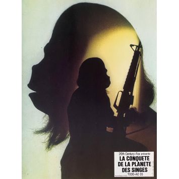 LA CONQUETE DE LA PLANETE DES SINGES Photo de film N04 - 21x30 cm. - 1972 - Roddy McDowall, J. Lee Thomson