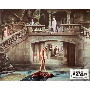 BENEATH THE PLANET OF THE APES French Lobby Card N02 - 9x12 in. - 1970 - Ted Post, James Franciscus
