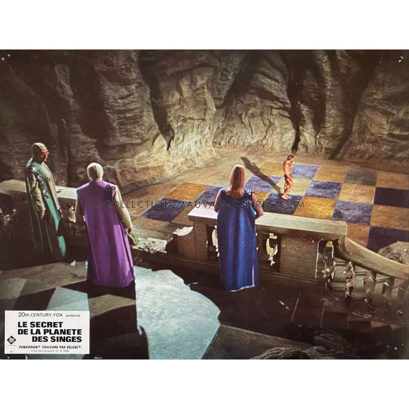 BENEATH THE PLANET OF THE APES French Lobby Card N03 - 9x12 in. - 1970 - Ted Post, James Franciscus
