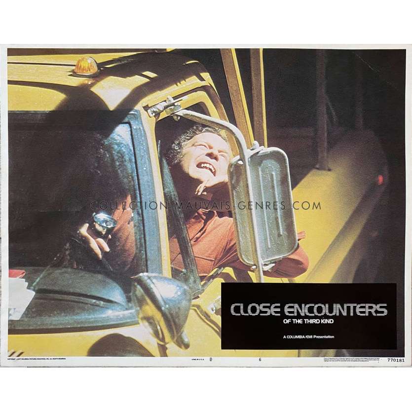 CLOSE ENCOUNTERS OF THE THIRD KIND US Lobby Card N06 - 11x14 in. - 1977 - Steven Spielberg, Richard Dreyfuss