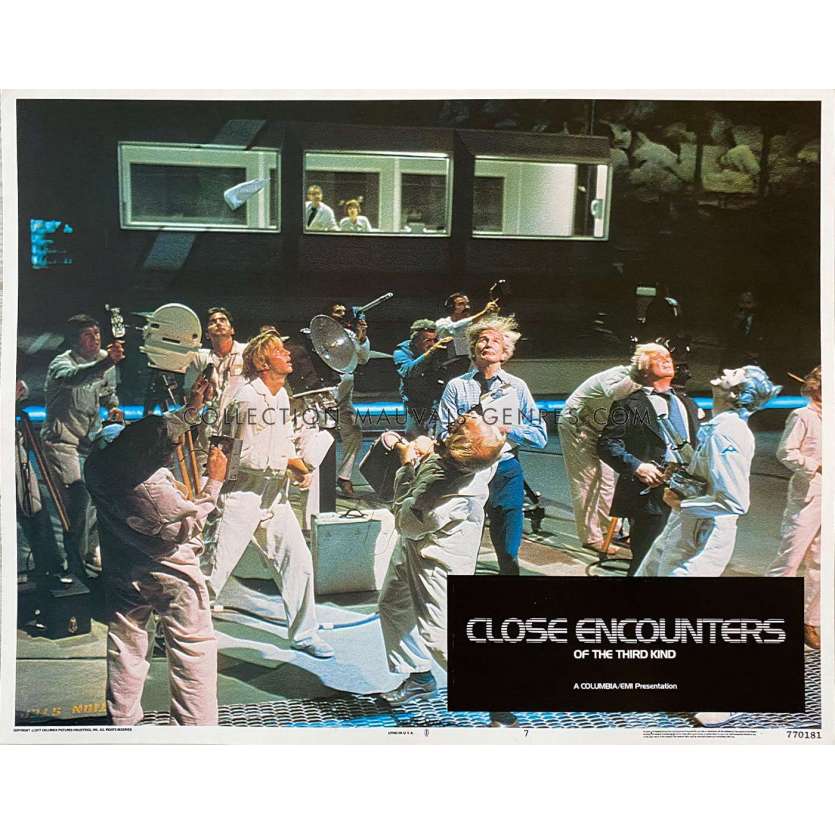 CLOSE ENCOUNTERS OF THE THIRD KIND US Lobby Card N07 - 11x14 in. - 1977 - Steven Spielberg, Richard Dreyfuss