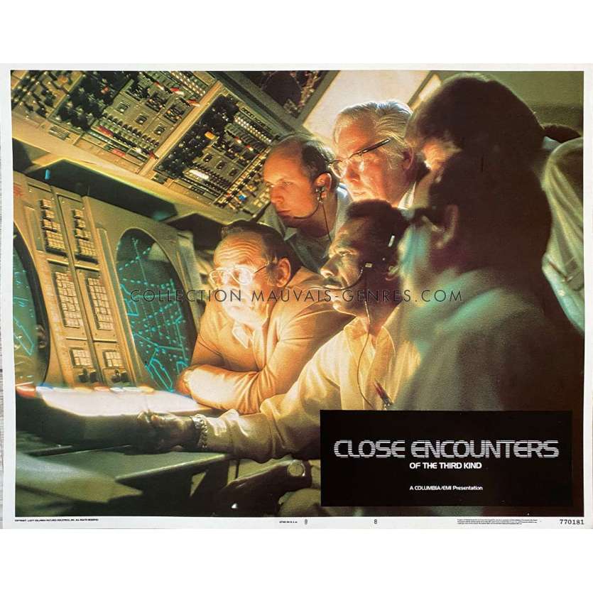 CLOSE ENCOUNTERS OF THE THIRD KIND US Lobby Card N08 - 11x14 in. - 1977 - Steven Spielberg, Richard Dreyfuss