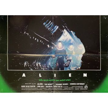 ALIEN Italian Photobusta Poster N01 - 18x26 in. - 1979 - Ridley Scott, Sigourney Weaver