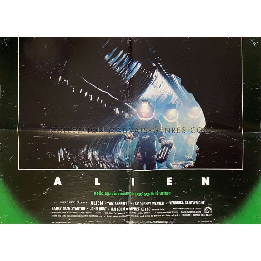 ALIEN Italian Photobusta Poster N01 - 18x26 in. - 1979 - Ridley Scott, Sigourney Weaver