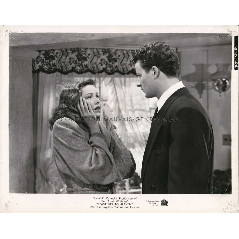 LEAVE HER TO HEAVEN US Movie Still 677-104 - 8x10 in. - 1945 - John M. Stahl, Gene Tierney