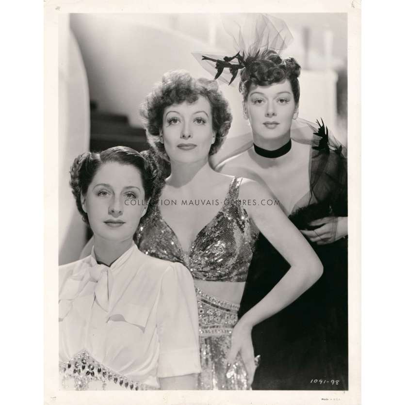 FEMMES Photo de presse 1091-98 - 20x25 cm. - 1939 - Joan Crawford, Norma Shearer, George Cukor