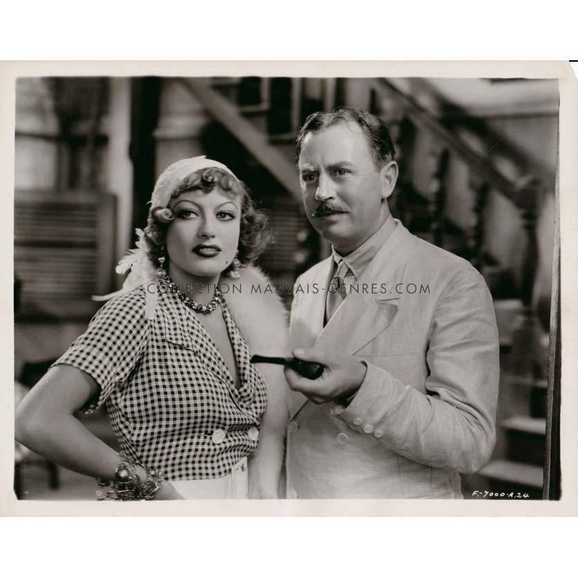 PLUIE Photo de presse F-7000-A-24 - 20x25 cm. - 1932 - Joan Crawford, Lewis Milestone