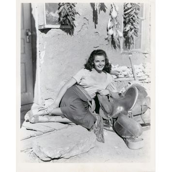 LE BANNI Photo de presse TO-RDV-14 - 20x25 cm. - 1943 - Jane Russell, Howard Hughes